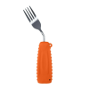 Ehucon Adaptive Utensils,Weighted Fork for Handicaps , Tremors Parkinsons Limited or Weak Grasp Elderly, Ergonomic Cutlery with Non-Slip Easy Grip Han