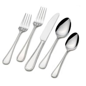 International Silver Adventure 20-piece Stainless Steel Flatware Set