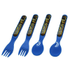 4pcs Transformers Flatware : Revenge of the Fallen Blue Kids Spoon and Fork Set