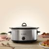 7-Quart Slow Cooker, Manual, Stainless Steel